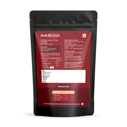 Chicken Jerky for Dogs | Human-Grade, Grain-Free